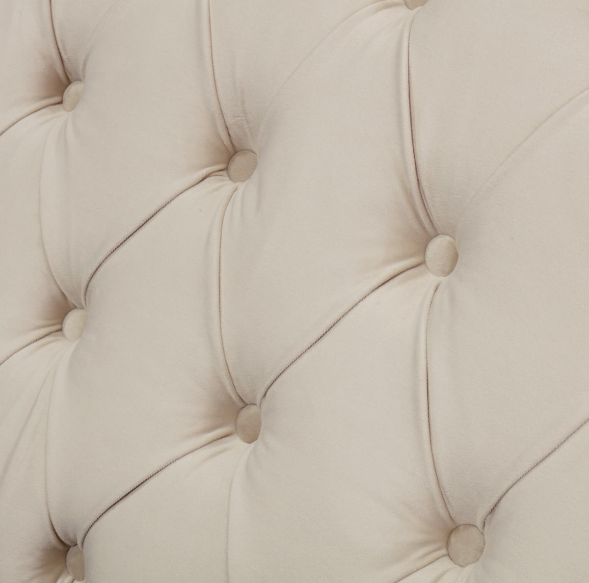 POLSTERBETT aus Samt 180x200 cm in Beige mit hydraulischem Bettkasten - Beige, Textil (180/200cm) - Modfu