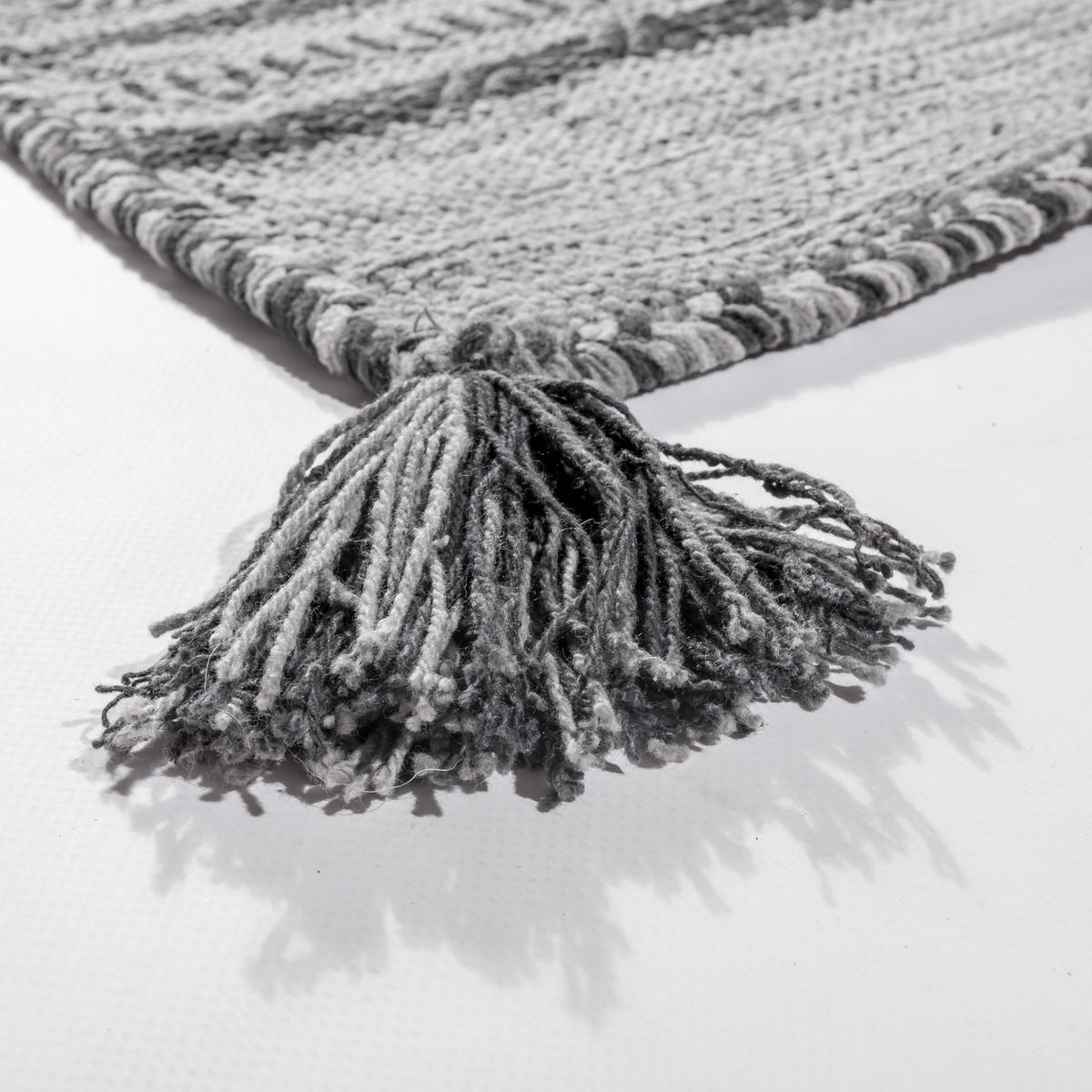 HOCHFLORTEPPICH 160/220 cm Kilim 217 - Grau, Textil (160/220cm) - Paco Home