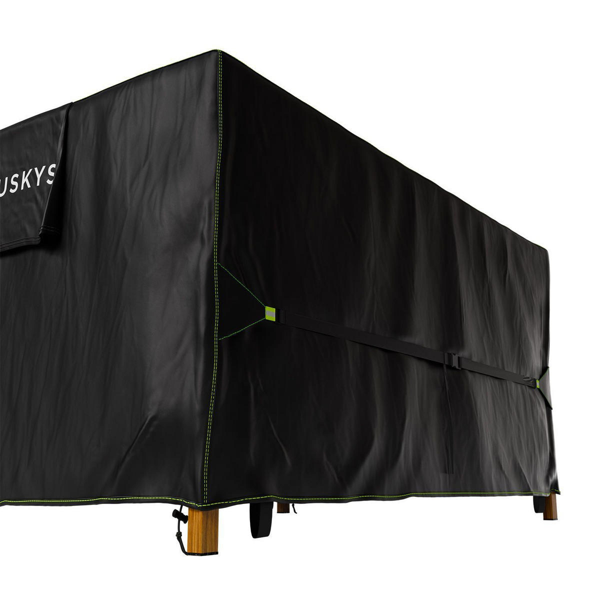 GARTENMÖBELABDECKUNG CoverSafe Pro schwarz - Schwarz, Kunststoff (95/75/170cm) - Juskys