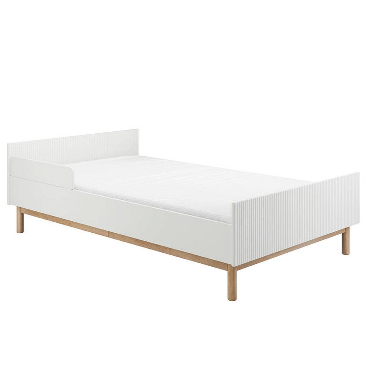 POSTEL 120/200 Miloo Bílá - bílá, kompozitní dřevo (120/200cm) - Petits-meubles