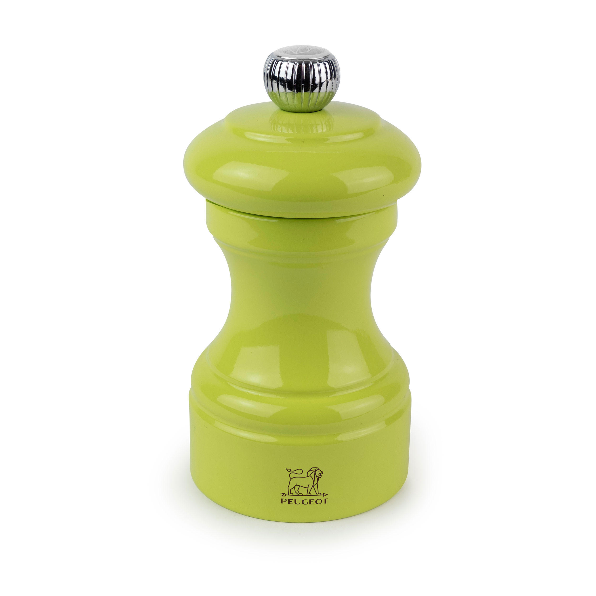 SALZMÜHLE Bistro 10cm Buchenholz Pistaziengrün Stahlmahlwerk - Grün, Holz (5.3/10/5.3cm) - PEUGEOT