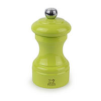 SALZMÜHLE Bistro 10cm Buchenholz Pistaziengrün Stahlmahlwerk - Grün, Holz (5.3/10/5.3cm) - PEUGEOT