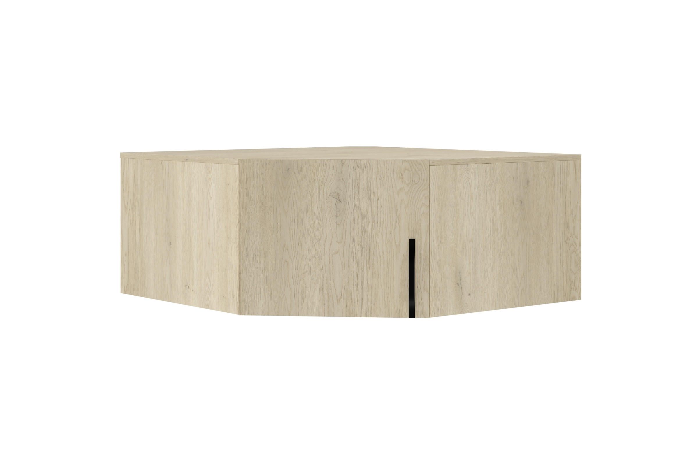 Deine Möbel 24 Aufsatzschrank Eiche 95x40x95 cm