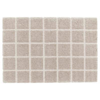 TEPPICH, Taupe - Taupe, Textil (120/170cm) - Oviala