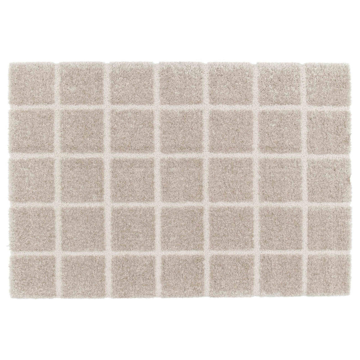 TEPPICH, Taupe - Taupe, Textil (120/170cm) - Oviala