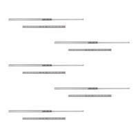 KUGELFÜHRUNGEN Höhe 17mm, TeilVollauszug, Verzinkt 5er-set - Zinkfarben, Metall (1/2/43.8cm) - EMUCA