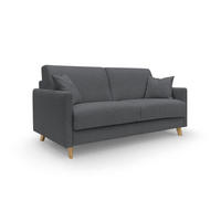 SCHLAFSOFA Edgar - Anthrazit, Textil (180/94/97cm) - Divani.store