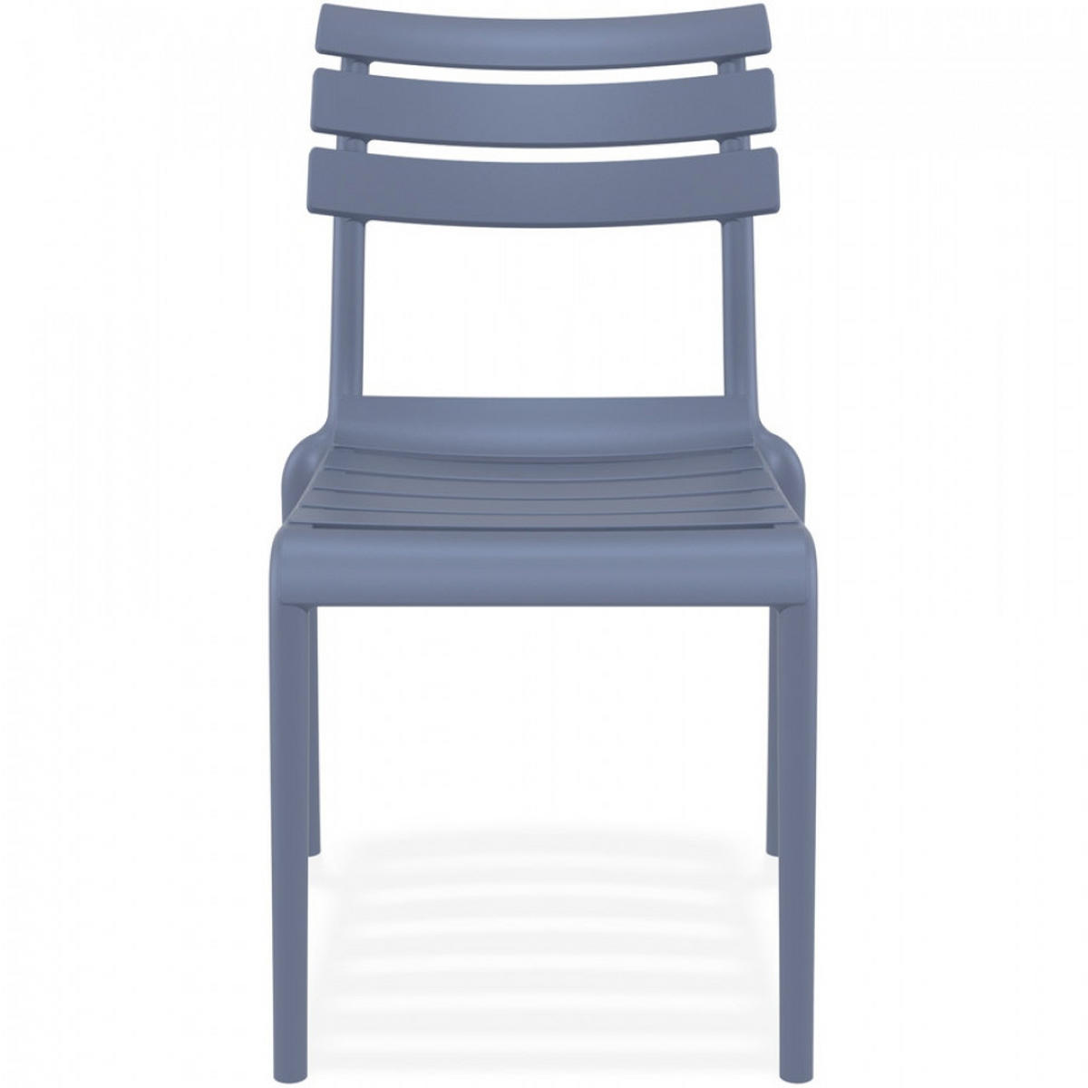 STUHL grau 50x84x59cm - Grau, Kunststoff (50/84/59cm) - AlterEgo