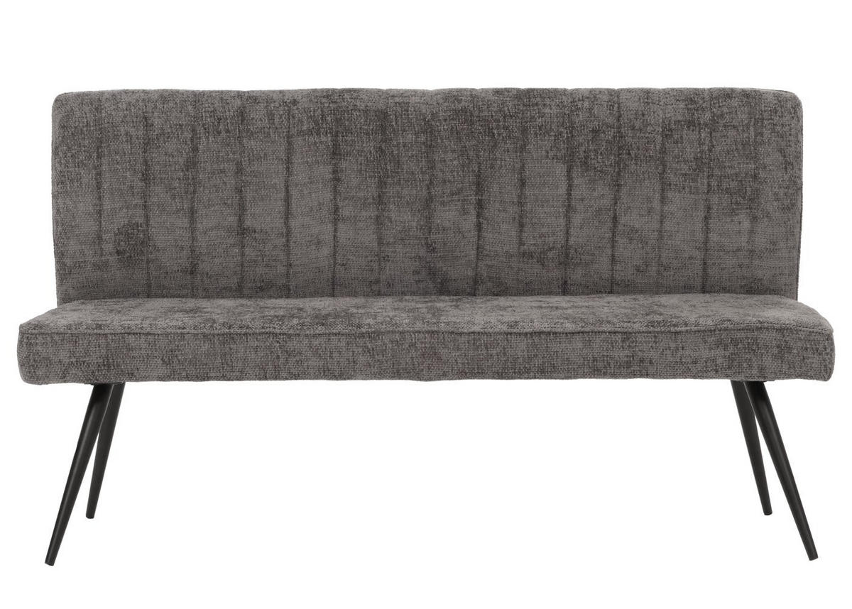 SITZBANK Grau - Dunkelgrau/Grau, Textil (160/90/60cm) - MCW