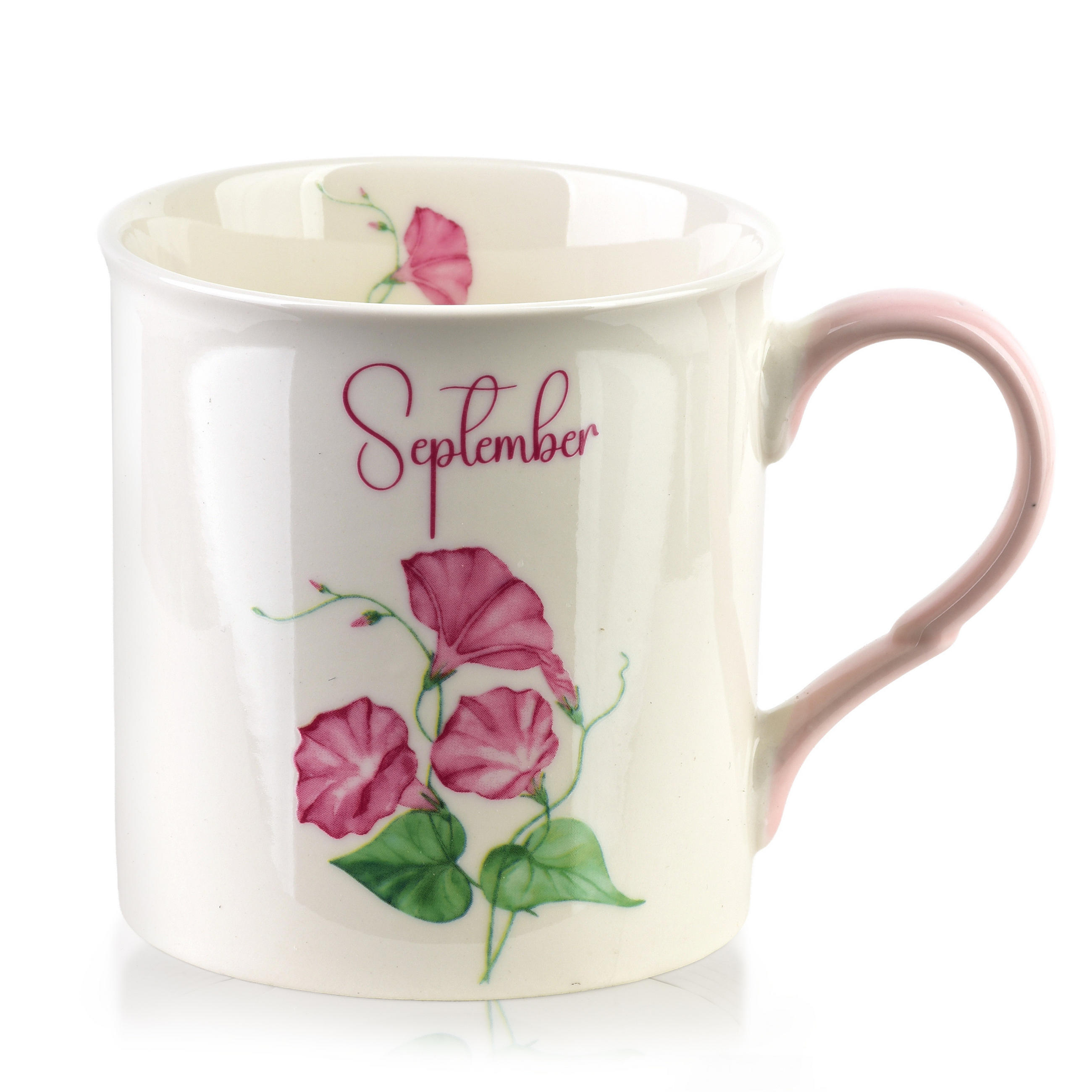BECHER Mes rosa 8.5/10/9 cm Porzellan - Hellrosa, Keramik (0.32L) - Mondex