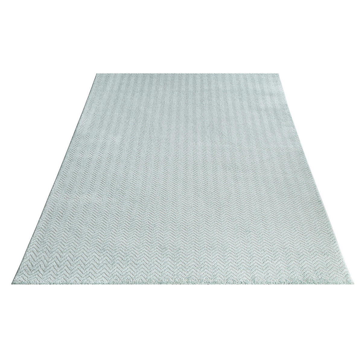 KURZFLOR-TEPPICH Fancy 805 Grün/ Türkis 200x290 cm - Türkis/Grün, Textil (200/290cm) - carpet city