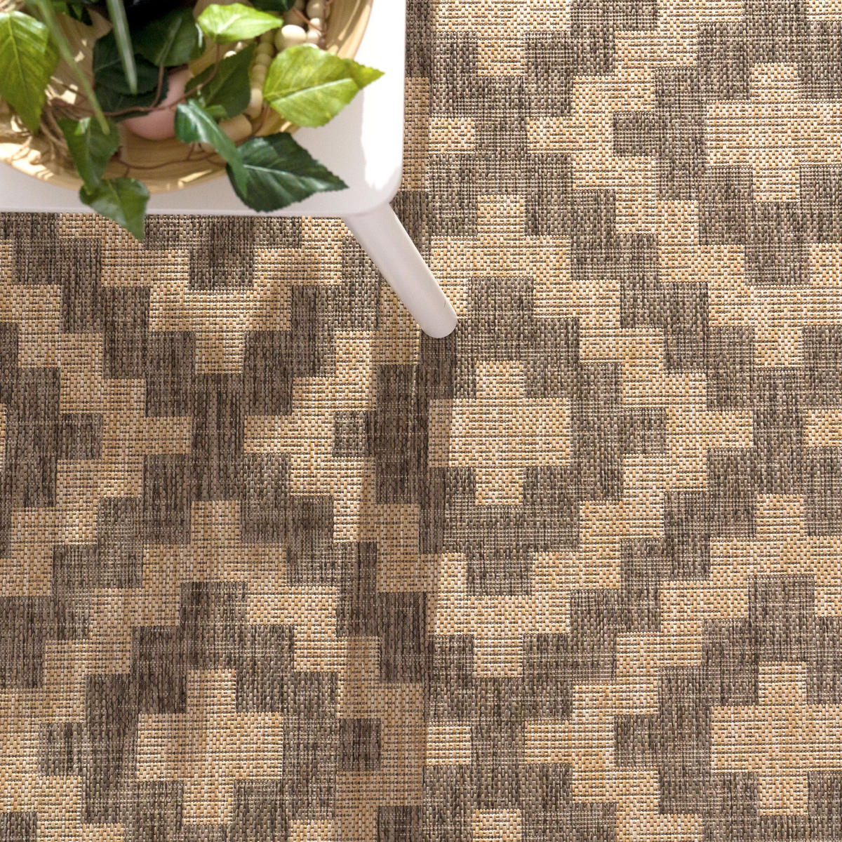 OUTDOORTEPPICH 120/160 cm Modena 222 - Beige, Textil (120/160cm) - Paco Home