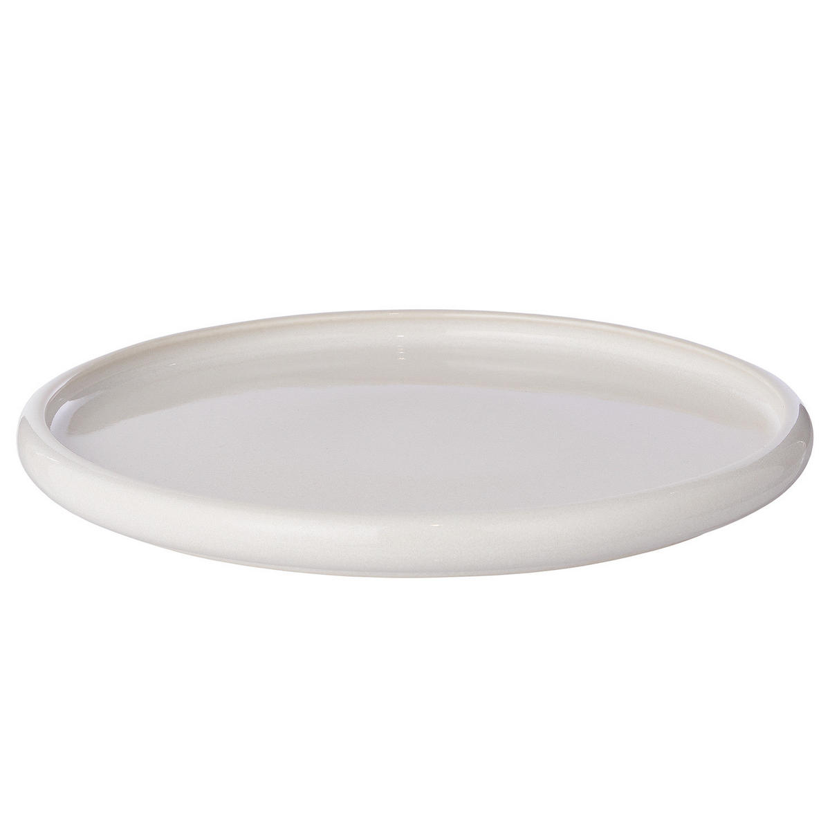 FRÜHSTÜCKSTELLER (4er Set) Boogy - Creme, Keramik (21/21/2.3cm) - Butlers