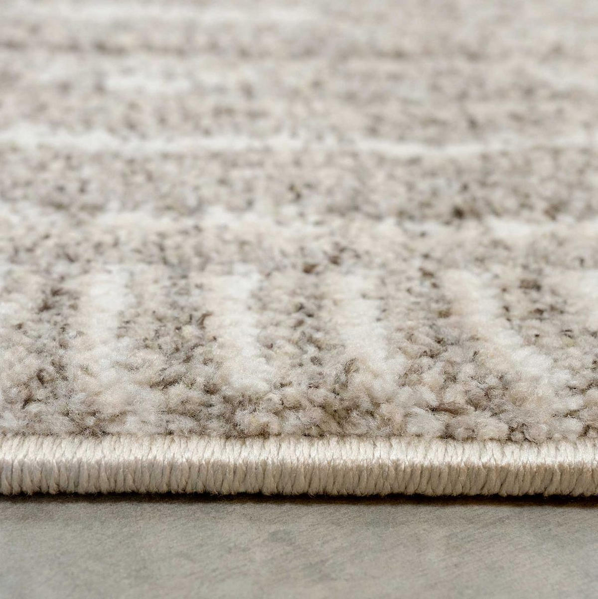 VINTAGE-TEPPICH Medini Marko Beige - Beige, Textil (119/170cm) - Kukoon Rugs