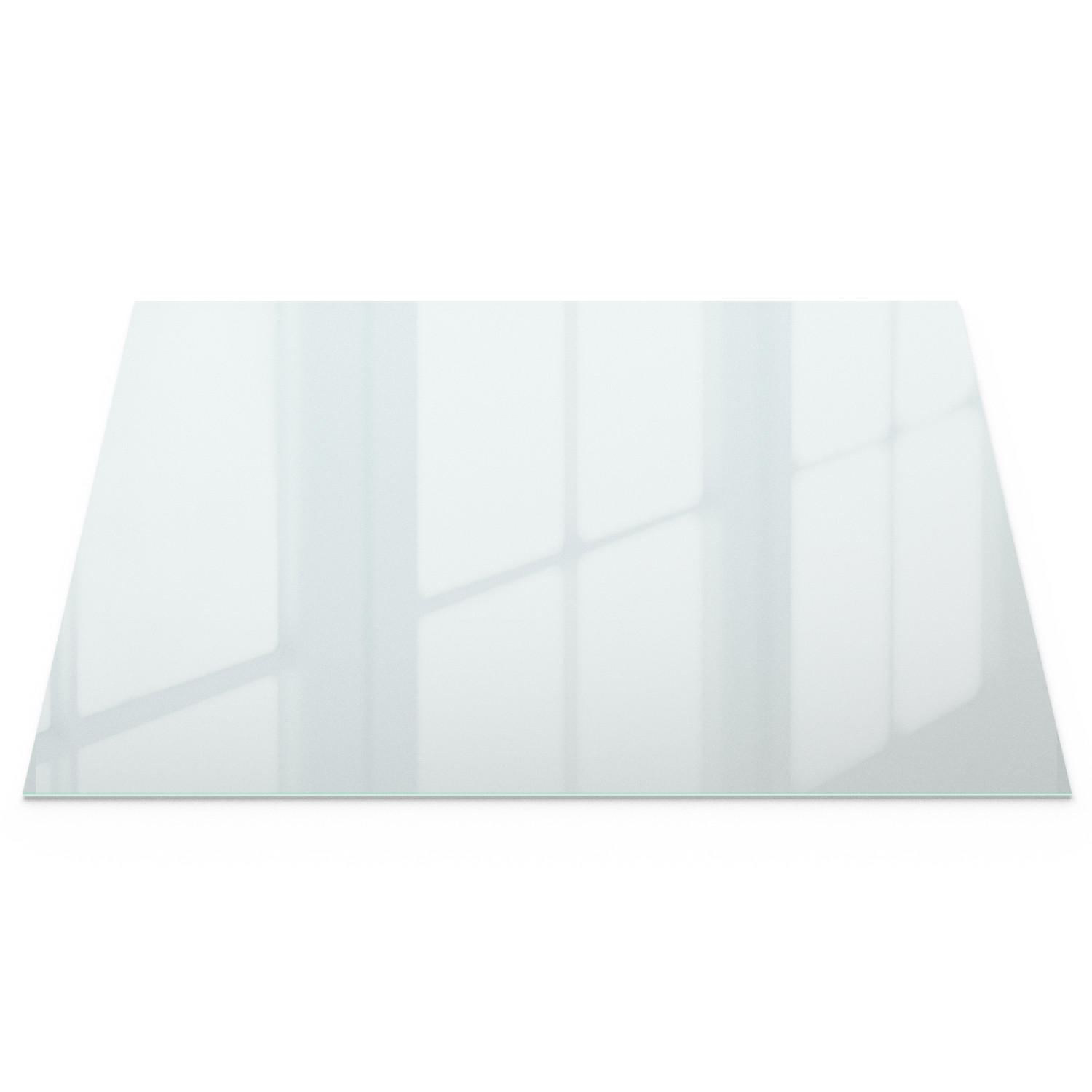TISCHPLATTE 100x70 cm - Transparent, Glas (70/100/0.4cm) - Wallfluent