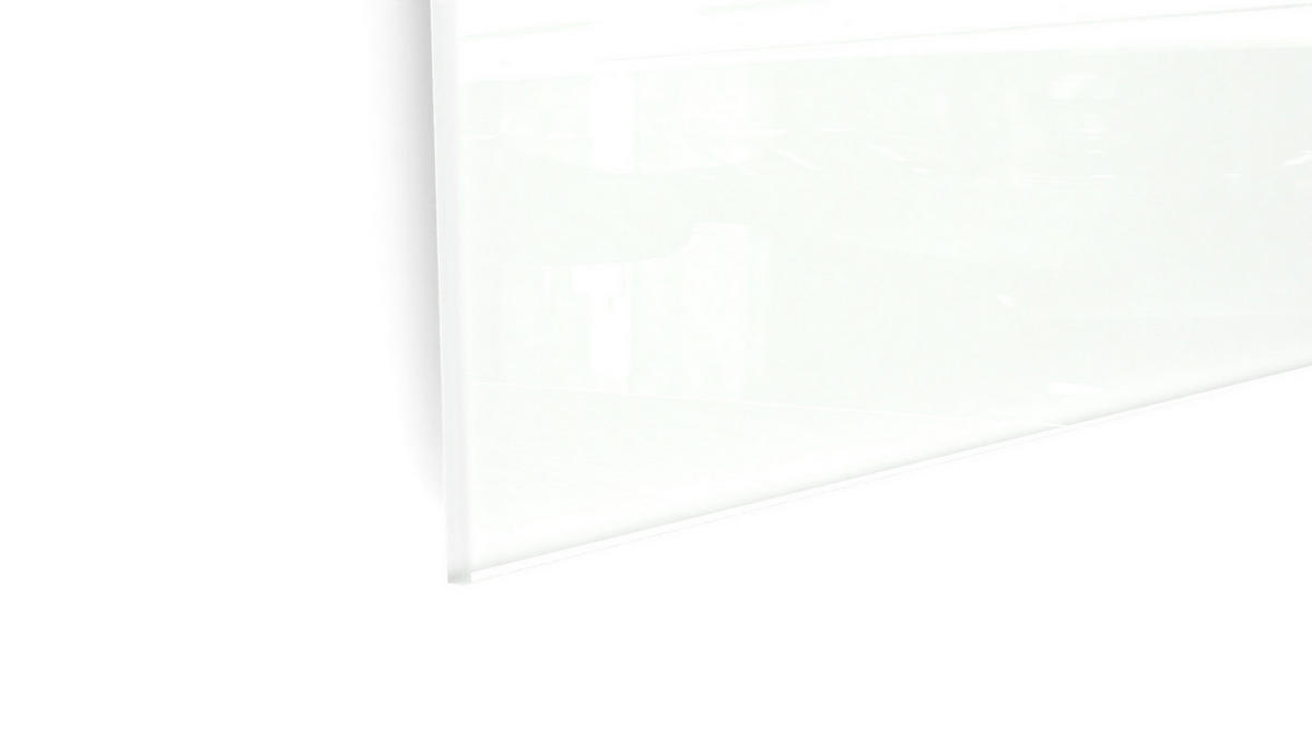 GLASBOARD - Weiß CLASSIC WHITE 100x70cm - Weiß, Glas (100/70/0.7cm) - ALLboards