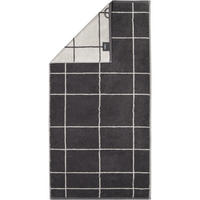 HANDTUCH ATELIER LINES 6240 BASALT - 77 - Grau, Textil (50/100cm) - Cawoe