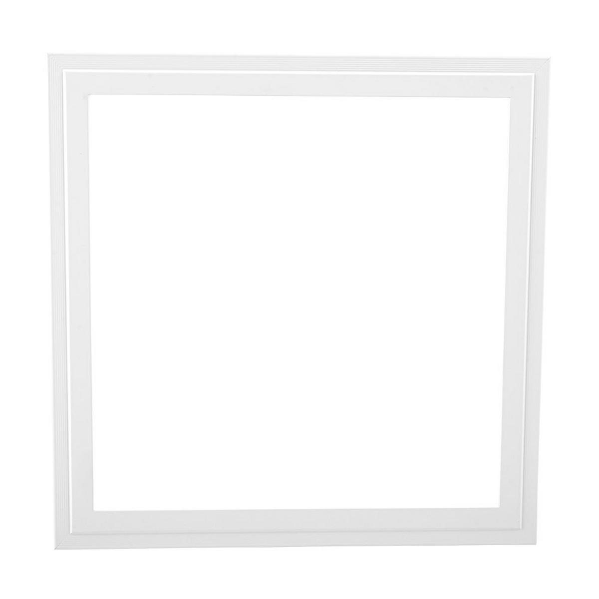 LED PANEL Weiß Kunststoff - Weiß, Metall (30/30/11cm)