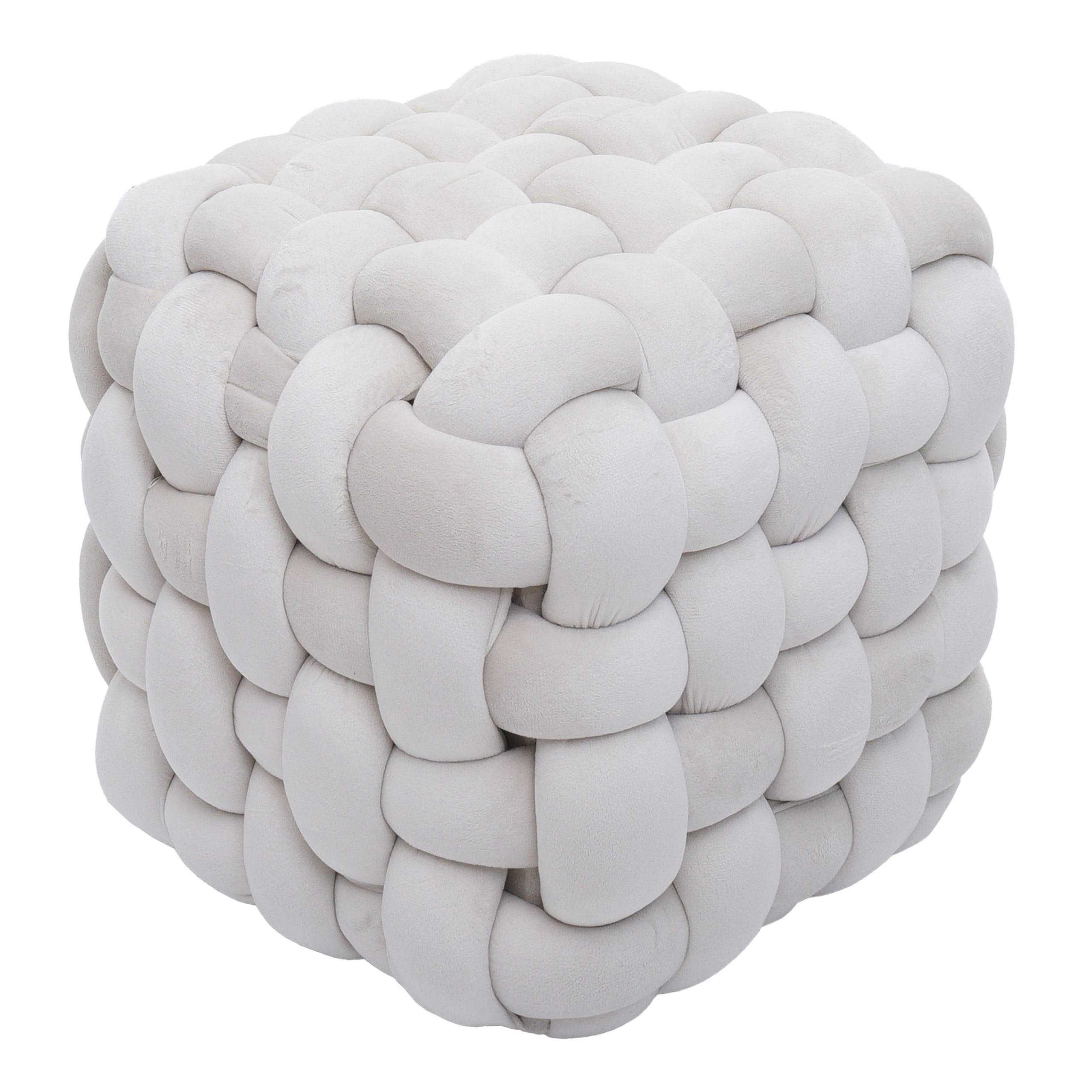 HOCKER Beige - Beige, Textil (39/39/39cm) - MCW