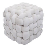 HOCKER Beige - Beige, Textil (39/39/39cm) - MCW