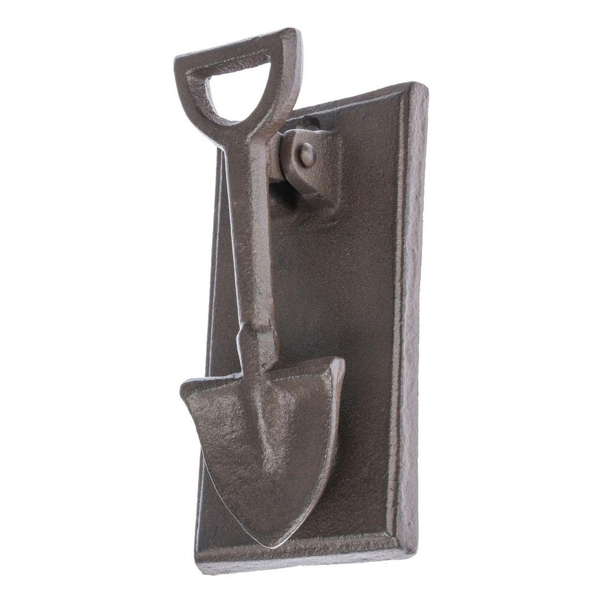 TÜRKLOPFER Gusseisen Spaten - Braun, Metall (9/17/6cm) - Homescapes