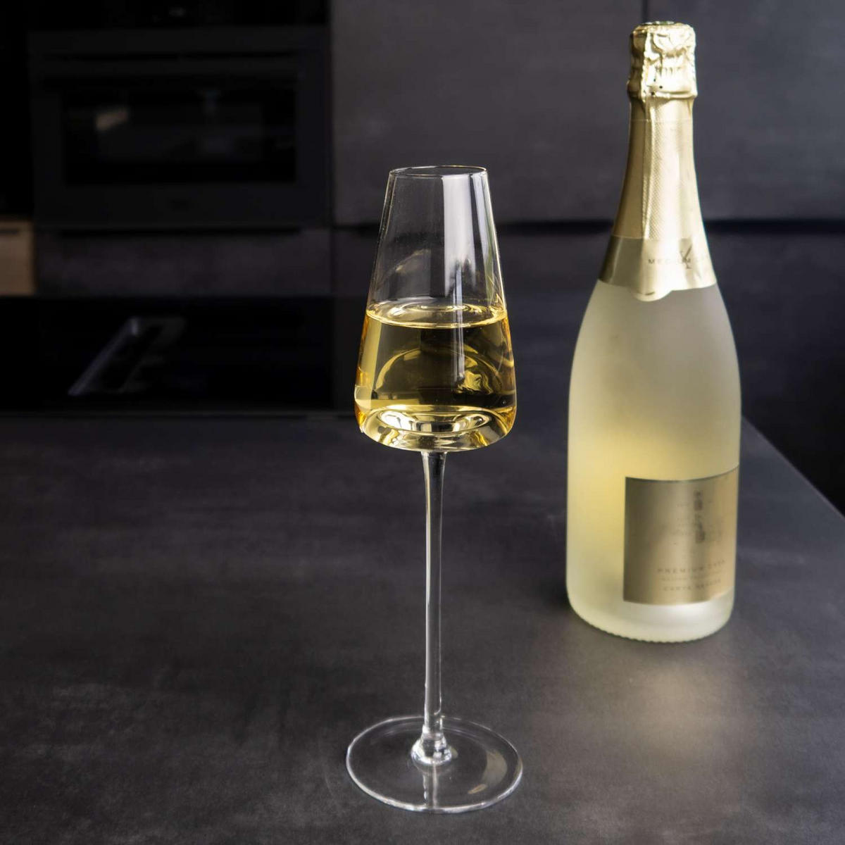 CHAMPAGNERGLÄSER 220 ml (2er-Set) - Transparent, Glas (0.2L) - Intirilife