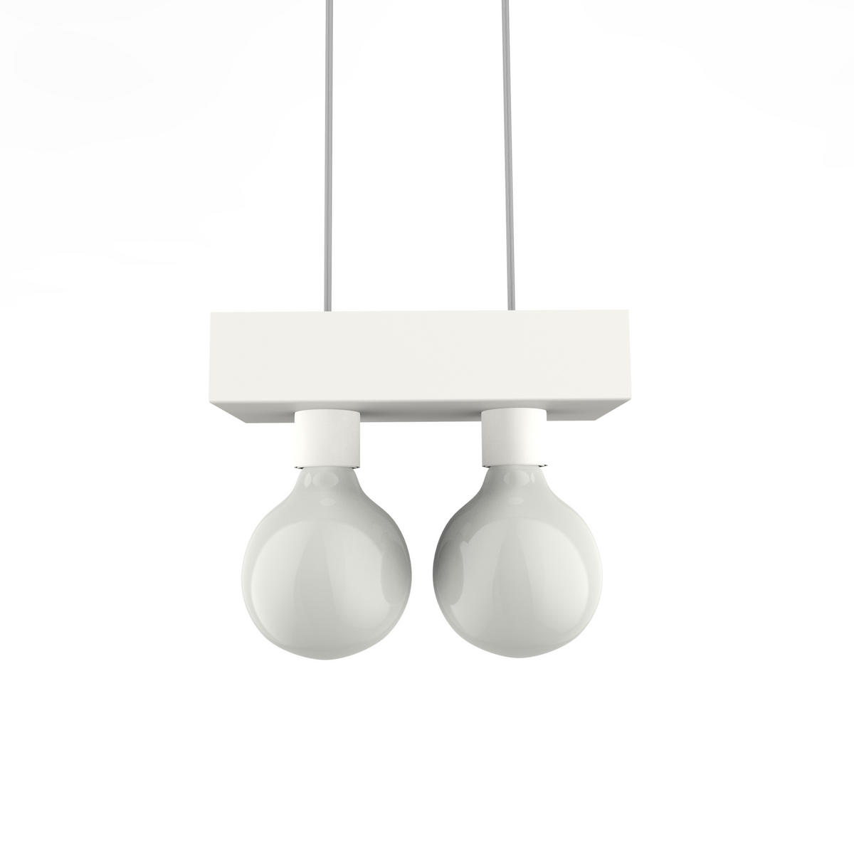 HÄNGELEUCHTE - Weiß, Metall (10/20/7.5cm) - Lumicom