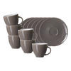 ESPRESSOTASSEN MIT UNTERTASSEN Suomi Braun 90 ml 6er Set - Braun, Keramik (0.09L) - Ritzenhoff Breker
