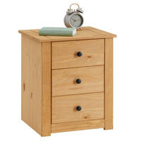 NACHTKOMMODE CANCUN - Kieferfarben, Holz (46/57/40cm) - CARO-Möbel