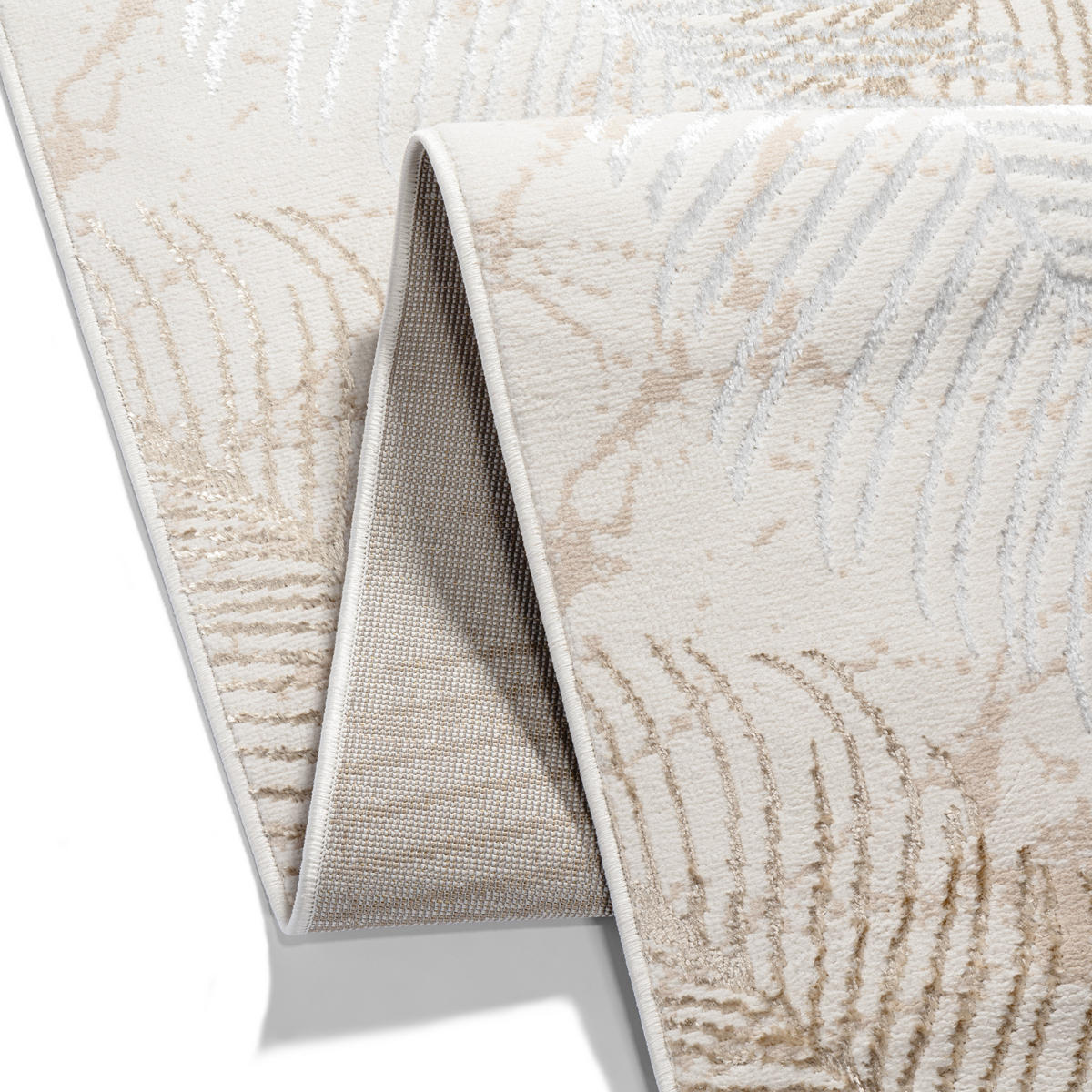 TEPPICHLÄUFER CRYSTAL braun natur 120/250 cm - Braun, Textil (120/250cm) - Tapiso