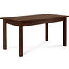 ESSTISCH CENARE Klappbarer, Buchenholz/Laminat, Walnuss - Walnussfarben, Holz (80/140/78cm) - KONSIMO®