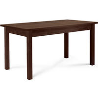 ESSTISCH CENARE Klappbarer, Buchenholz/Laminat, Walnuss - Walnussfarben, Holz (80/140/78cm) - KONSIMO®