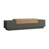 FERNSEHSCHRANK Firås - Eichefarben/Anthrazit, Holzwerkstoff (37.5/39/160cm) - [en.casa]