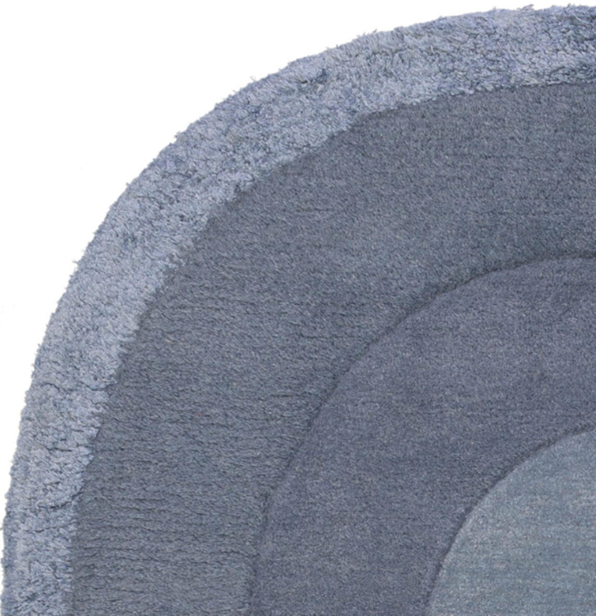 TEPPICH handgetuftet RINGO Blau 160 x 230 cm - Blau, Naturmaterialien (160/230cm) - Novatrend