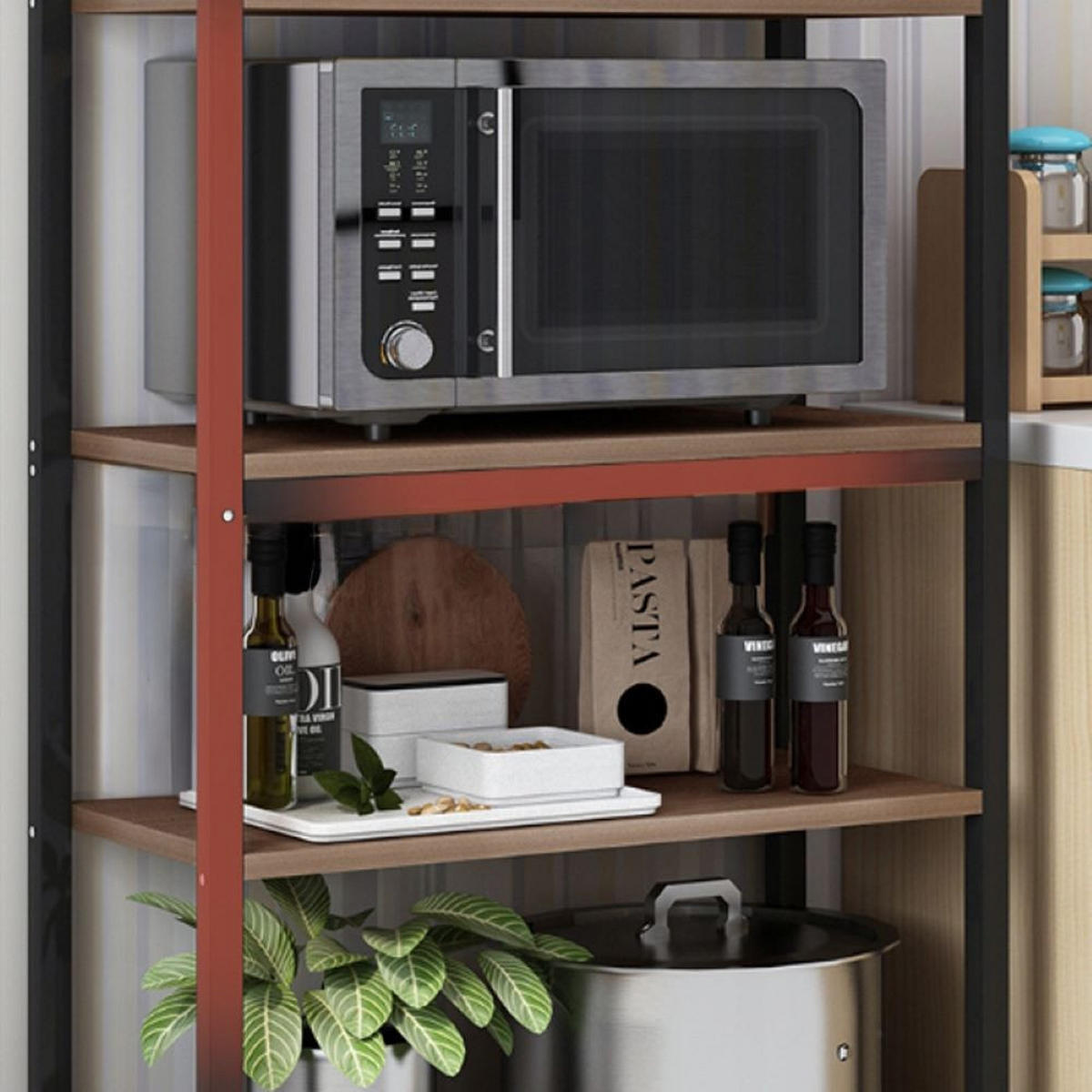 BÜCHERREGAL, braun 60/160/30 cm - Braun, Holzwerkstoff (60/160/30cm) - Rexo