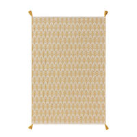 KINDERTEPPICH Elli waschbar Gelb 90/130 cm - Gelb, Naturmaterialien/Kunststoff (90/130cm) - benuta