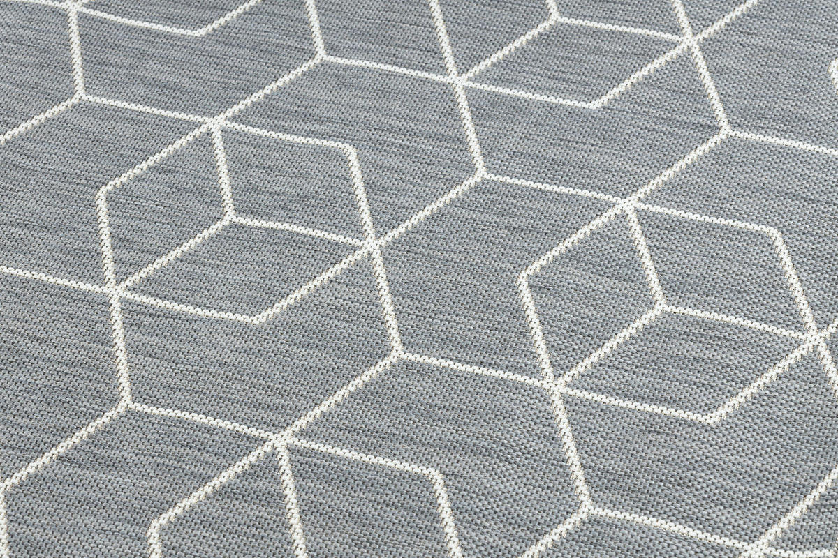 TEPPICH Flat 120/170 cm - Grau, Textil (120/170cm) - rugsX