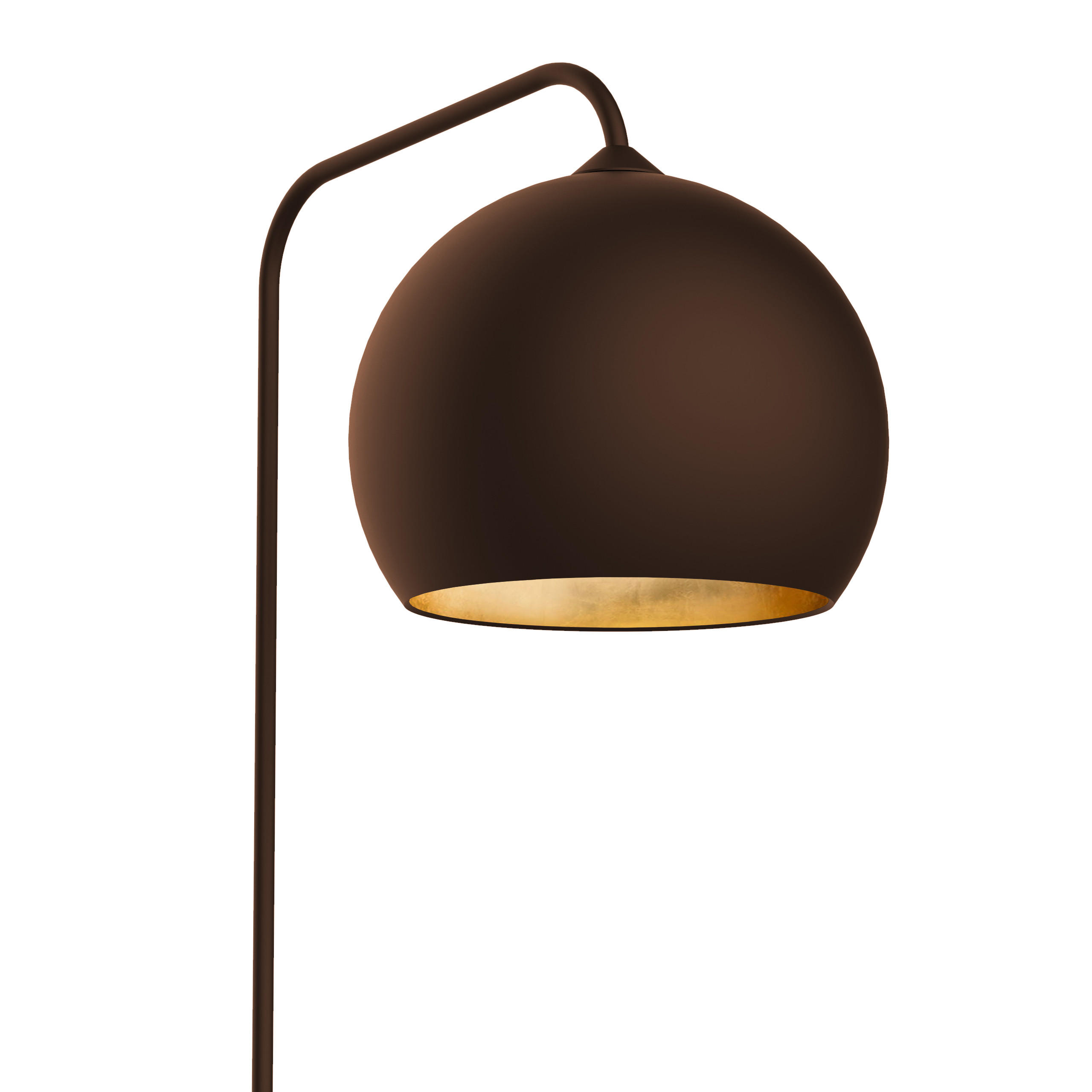 STEHLEUCHTE - Goldfarben, Metall (40/65/170cm) - Lumicom