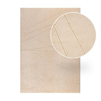 HOCHFLORTEPPICHE Waschbarer ULTRASOFT Beige 160 x 230 cm - Beige, Textil (160/160cm) - STORESDECO