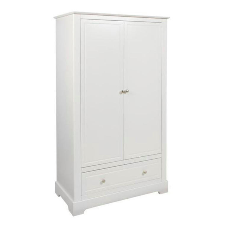 SKRIŇA 2 dvere Biela - biela, kompozitné drevo (102/174/52cm) - Petits-meubles