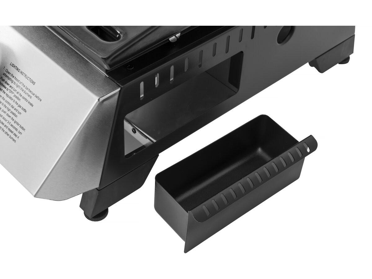 PLANCHA jolly Grau - Grau, Metall (49/23/84cm) - Habitat Garten