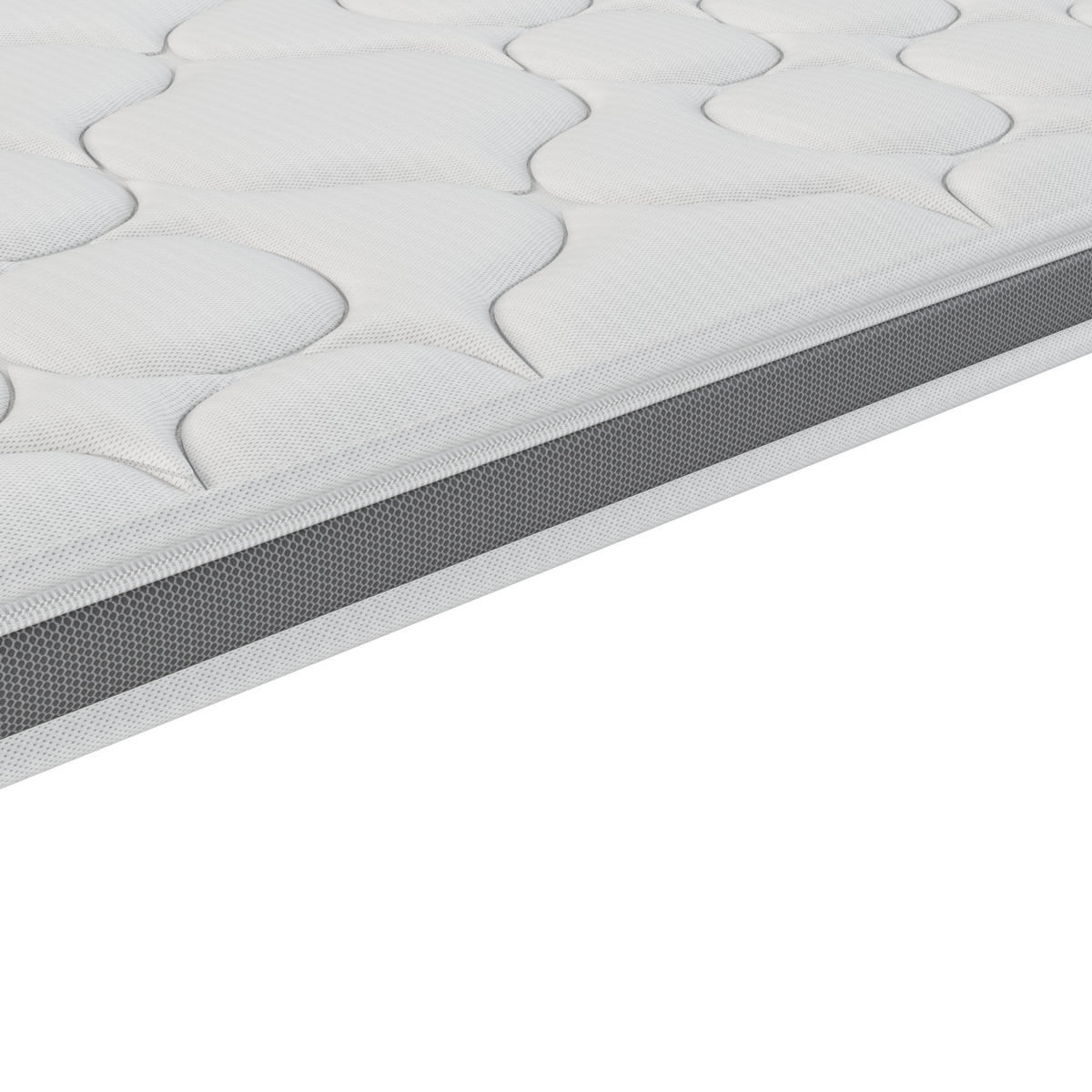 TOPPER "Top Dynamic C", 100 x 200 cm, Höhe: ca. 7 cm - Weiß, Textil (100/200cm) - Hn8 Schlafsysteme