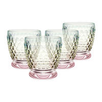 WASSERGLÄSER Boston Pearl bunt 200 ml 4er Set - Multicolor, Glas (0.2L) - Villeroy & Boch