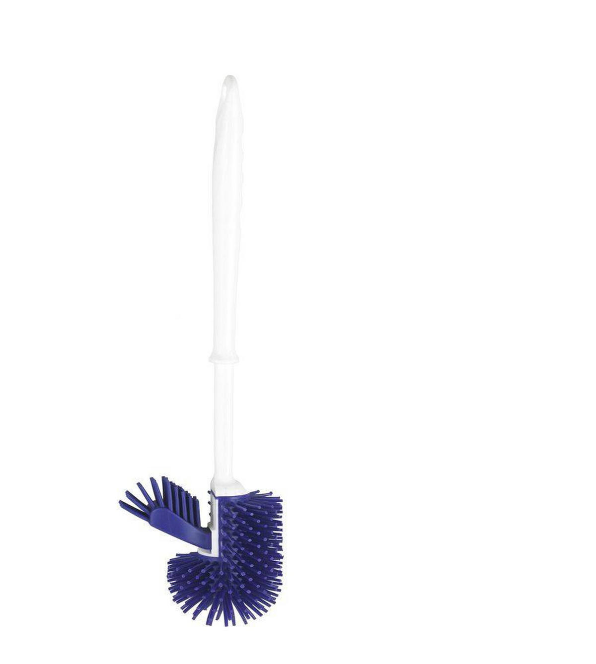 WC-BÜRSTE 14/14/42 cm - Weiß, Kunststoff (14/42/14cm) - Maximex