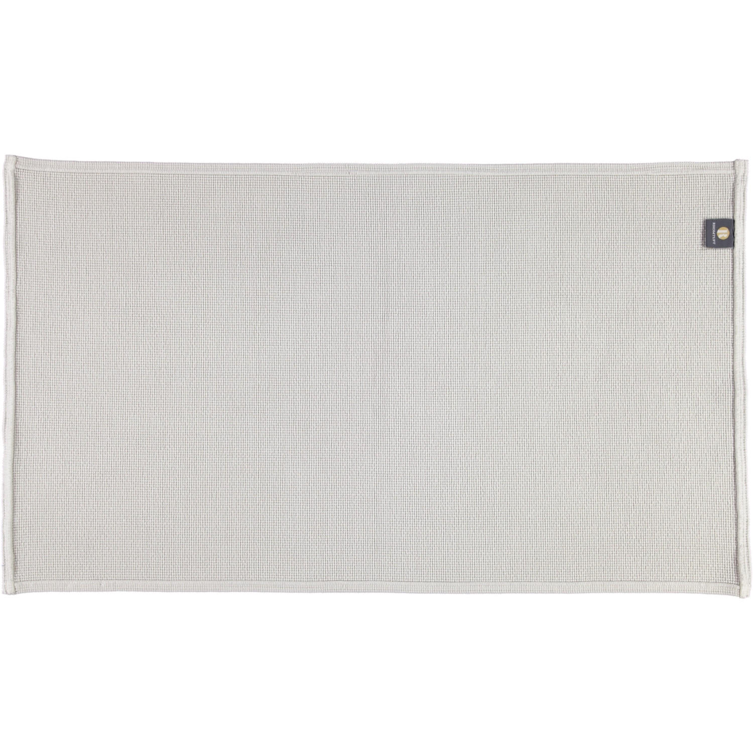 BADEMATTEN PLAIN PERLGRAU - 11 - Hellgrau, Textil (70/120cm) - Rhomtuft