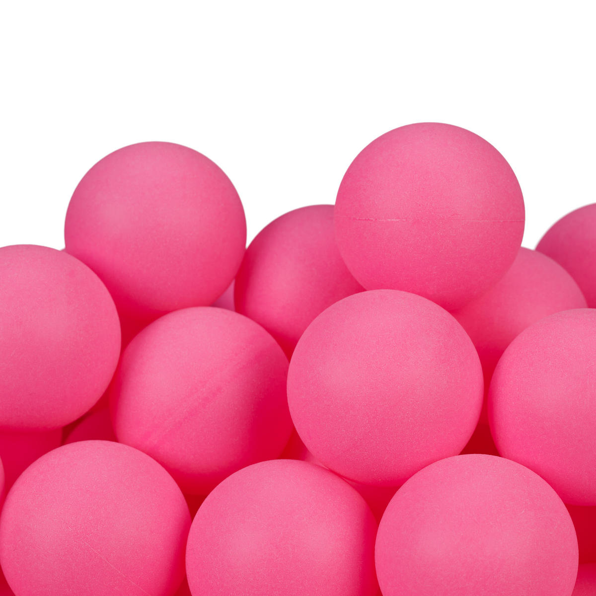 100XLOPTIČKY na pivo Pong - pink, plast (4/4/4cm) - Relaxdays