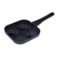 PFANNKUCHENPFANNE Schwarz 20/20/2.5 cm BH1447 - Schwarz, Metall (20cm) - Berlinger Haus