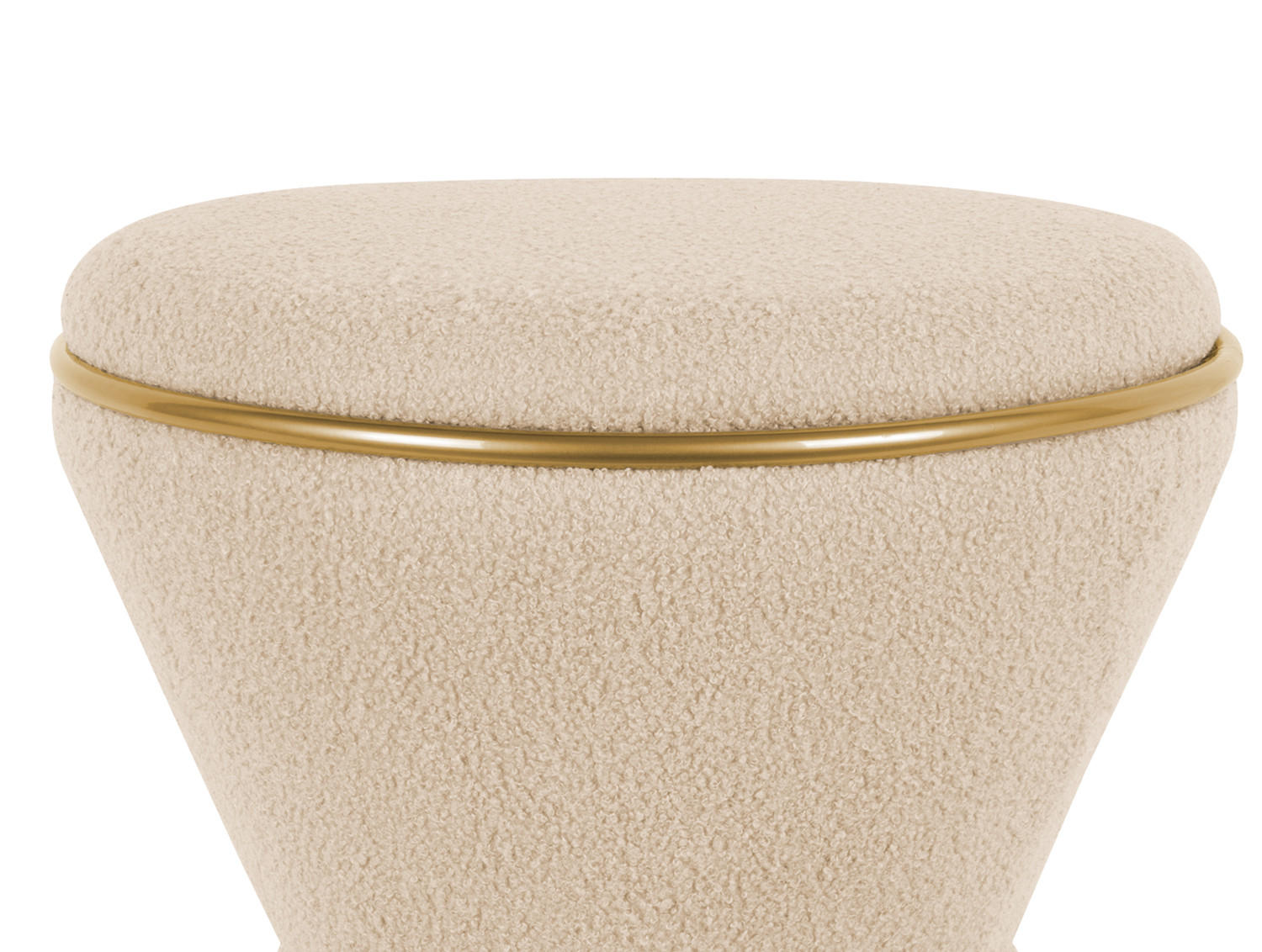 HOCKER Gustar 38.5/38.5/43 cm - Braun, Textil (38.5/43/38.5cm) - Leitmotiv