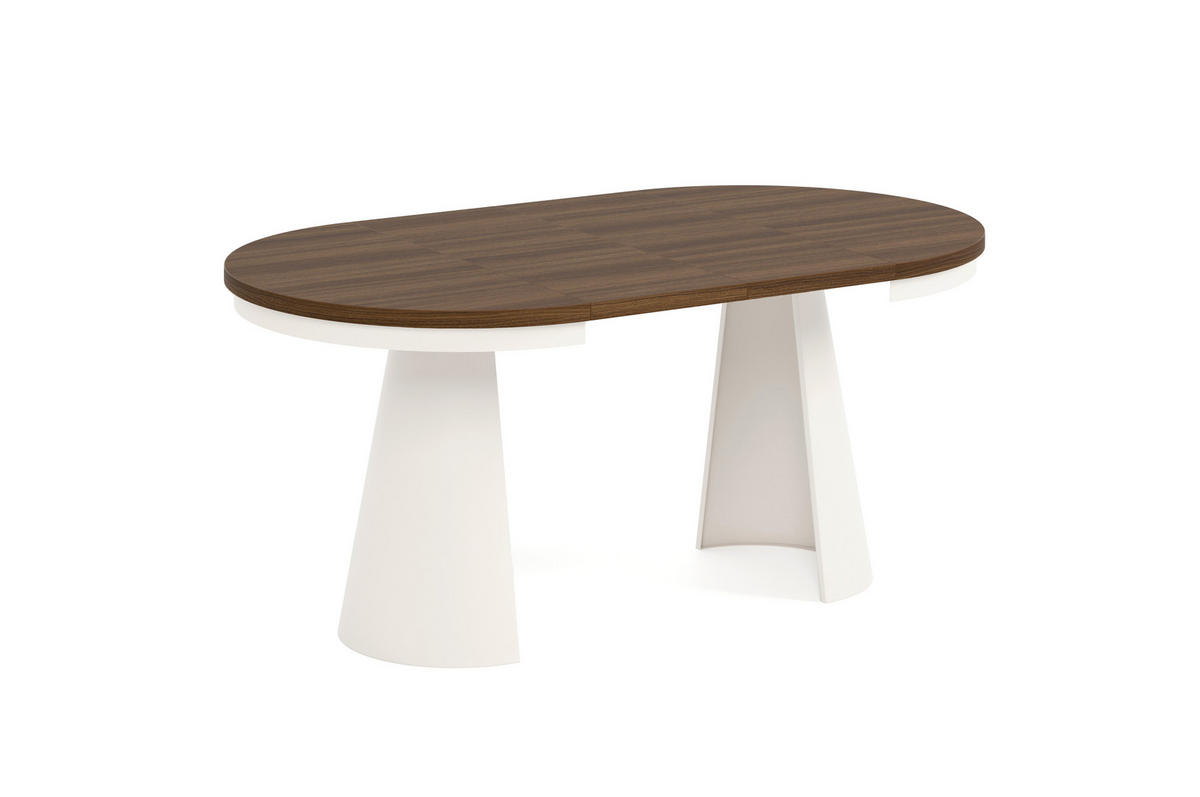ESSTISCH CALMA Bis - Kaschmir/Beige, Holzwerkstoff/Metall (100/100/76cm) - Meblini