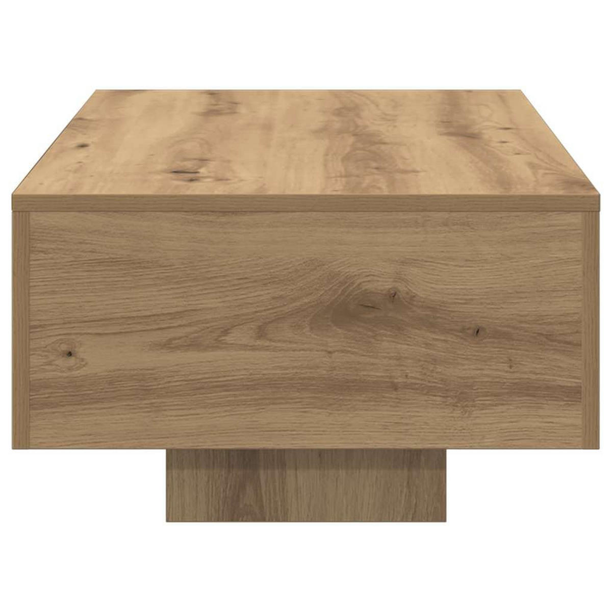 COUCHTISCH Artisan-Eiche 100/49,5/31 Cm Holzwerkstoff - Braun, Holzwerkstoff (100/49.5/31cm) - vidaXL